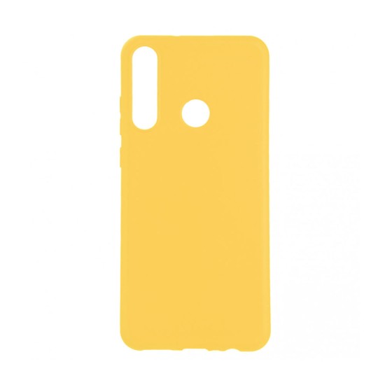 Capa de Silicone para Huawei Y6p 2020 Amarelo